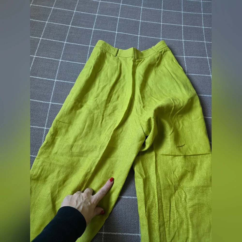 Vtg Gucci Linen Trousers - Picture 10 of 12